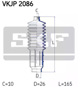 Фото VKJP2086 Комплект пыльника SKF {forloop.counter}}